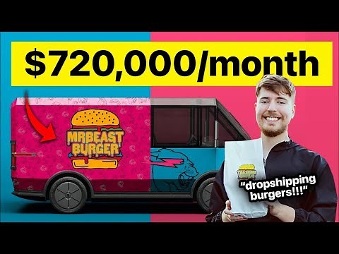 MrBeast REVEALS How He Makes $720,000/Month Dropshipping Burgers! | Noah Kagan