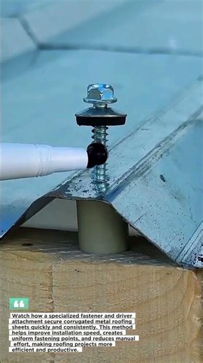 INSANE Metal Roofing Hack That Saves Time and Effort!