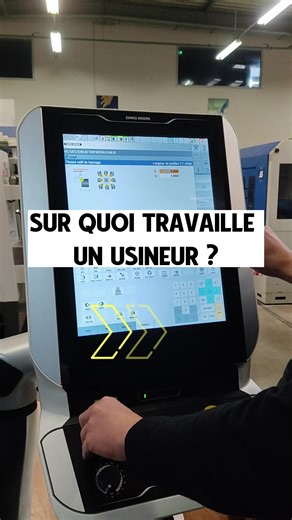 La tour-fraiseuse, l'outil de travail d'un usineur !
