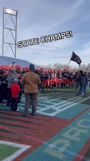 STATE CHAMPS! LOVE OUR CAVS! 🖤🧡🤍🏈