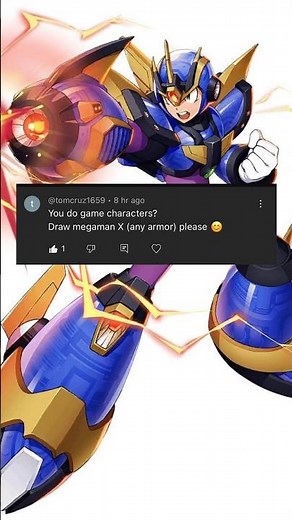 How to draw any characters #megamanx #megaman #megamanxdive #drawing #tutorial