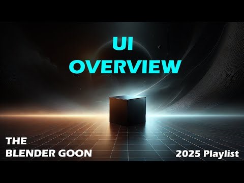 Blender UI Overview week1