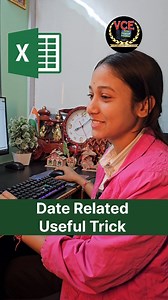 2.4K views · 903 reactions | MS excel me date ki serial number kaise banae #msexcel #excel #exceltutorial #exceltips #exceltricks #pctips #computer #education #teaching #explore #reels #reelsinstagram #reelsfb #vanyaclasses | Vanya Classes | Facebook
