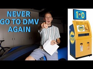Dealing With the DMV Is Hell - This Kiosk Helps You Renew registration
