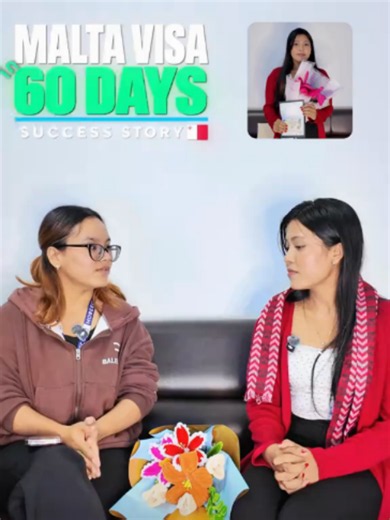 Malta Visa Success Story — Dikshya Gajmer with Mobeeco