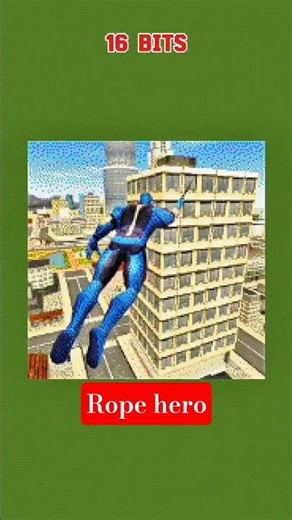 Rope hero pixel edition #Dont check the sound#rope hero#minecraft