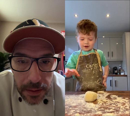 Chef Reactions: Cooking with Carter TikTok Videos