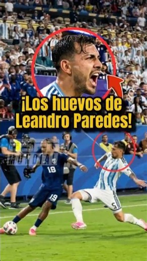 ¡A LO BOCA! 🇦🇷🟡🔵 Paredes y su doble barrida para ganar el partido 🏆