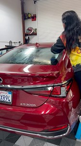 2024 Lexus Back Window Tint Step-By-Step | Window Tinting Queen