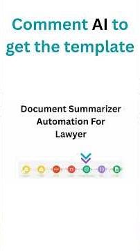 10 AI automation for Law Firm #aiautomation #windows