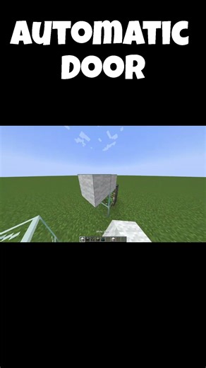 Minecraft Automatic Door |FalconGamer_Official