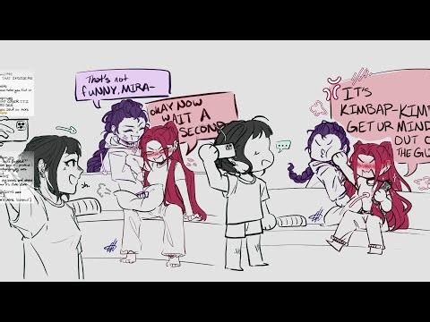 Huntrix Go Live!😈🔥KPop Demon Hunters Comic Dub