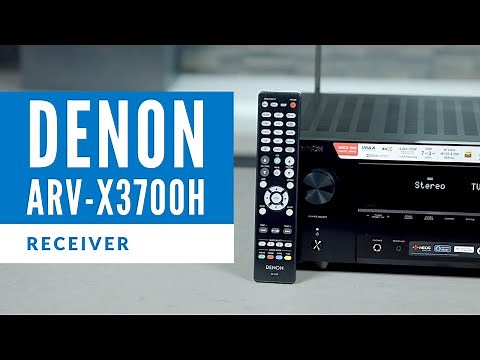 Denon AVR-X3700H 8K Receiver Overview