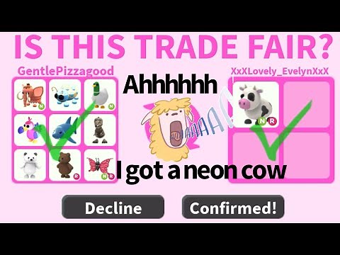 On a mission to a NEON COW in roblox adopt me!!! And OMG I got it!!! You DON'T want to miss this!!!!