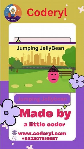 Bouncing Jelly Bean Animation Made with Scratch – Kid Coding Magic!