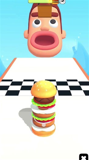 Burger Please! 😍 Perfect Burger Challenge 🍔#shortvideo #subscribe