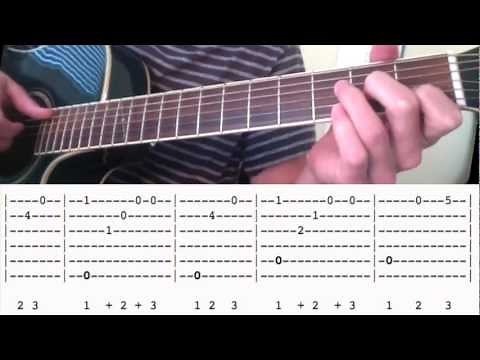 guitar lesson - "dark eyes" - Очи Черные (with tabs)