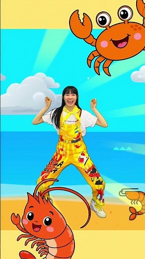 【からだ☆ダンダン】海にもぐるよ🦀 #キッズ #shorts