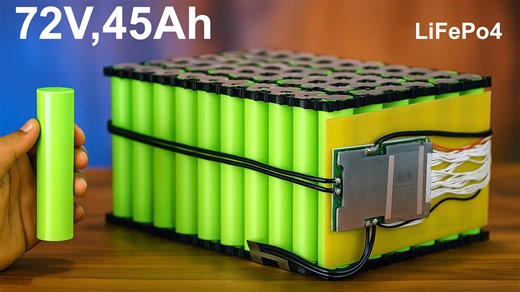 2.2K views · 23 reactions | DIY 72V 45Ah Battery Pack For Electric...