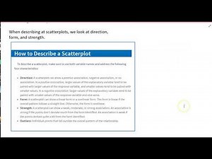 Scatterplots and Two Quantitative Variables