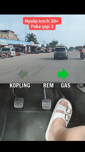 95K views · 1.7K reactions | Nyalip km/h 30+ pake gigi 3 #belajarmengemudi #tutorial #driving #mobilmanual #drivingschool #drivinglesson | Fadil Enok | Facebook