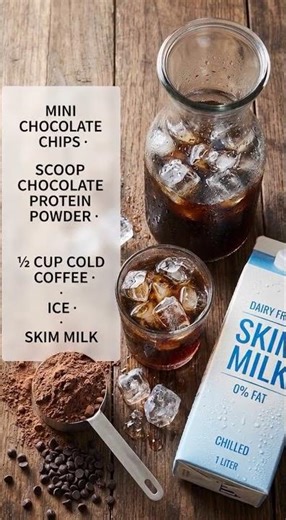 Chocolate Java Protein Shake — Energizing Morning Protein & Antioxidant Boost #Shorts