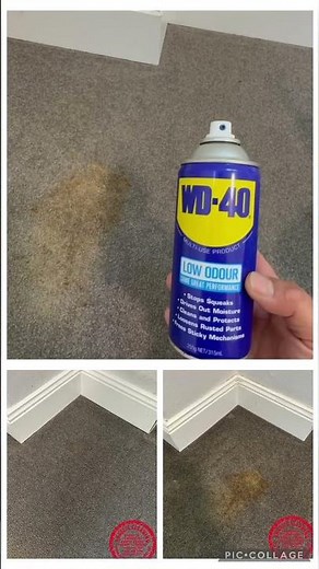 How to remove rust stains from carpet ?