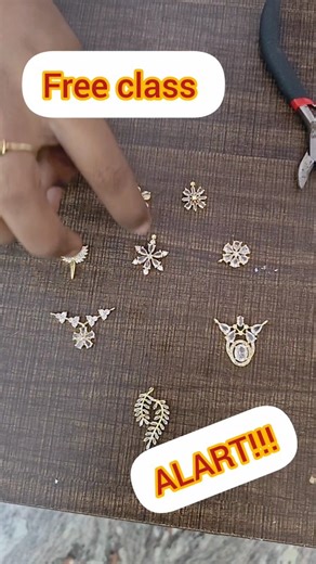 New pendent la vangiyachu 🥰 @daddy_aari_work #trending #free class #invisible #instagram #viral vedio | Vishaliselvam Maths