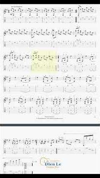 Study No.37 - The Clockmaker's Dream (Arrangement by Dien Le Guitar Pro) for Guitar