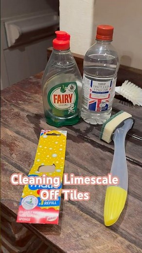 Simple Hack To Clean Limescale Off Tiles | Cleaning Tips #cleaningtips #limescale #cleaninghacks