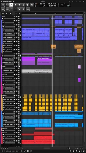 first Sample Pack demo song #shorts #toavn #toavnwub #sounddesign #samplepack