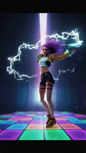 360 Spin Dance 🔥 Cyberpunk 3D Girls Perfectly Sync to Phonk Beat | Animal Universe #dance