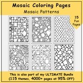 Mosaic Patterns Coloring Pages | Develop Creativity & Fine Motor Skills