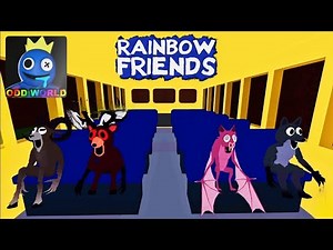 Playing As Deer Owl Ram Bat And Wolf In Rainbow Friends 1 Full Gameplay