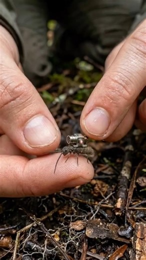 Inside a Springtail Colony | Tiny Camera POV