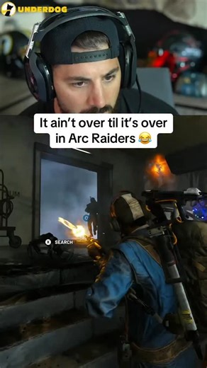 Nickmercs on Instagram: "It ain’t over til it’s over in Arc Raiders 😂"