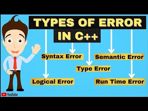 Errors in C++ programming