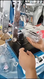 heat transfer machine printing logo on plastic bottle | Zhang Luzheng