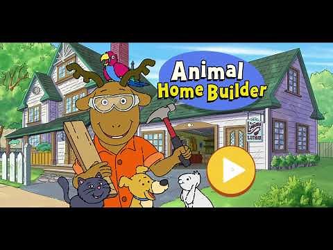 Arthur: Animal Home Builder - Flash Games