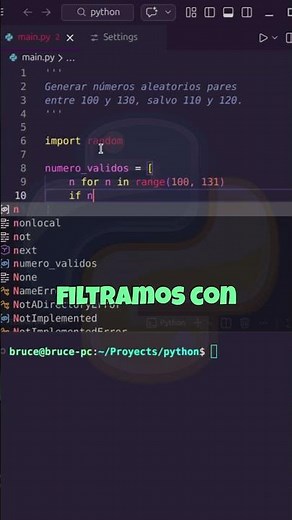 No Generes Números Aleatorios Así en Python 😳 #python #programacion #learnpython
