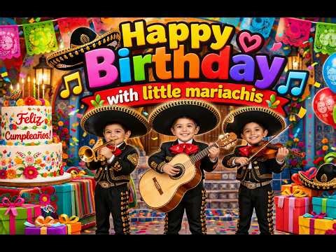 Happy Birthday with Little Mariachis | Feliz Cumpleaños Celebration Song