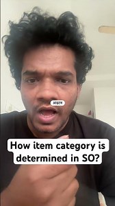 How item category is determined into sales order? #sapsftraining #sapclasses #sapsd #sapsdconsultant