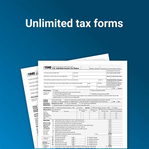 Prepare unlimited federal 1040 and state tax returns - no restrictions. | TaxSlayer Pro
