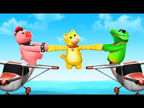 I Played The FUNNIEST Party Game With Friends! (Party Animals)