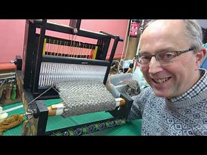 Trying Different Basic Weaving Patterns On A Four Shaft Loom 4K