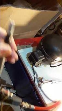 Faire un Compresseur avec un moteur de frigo
