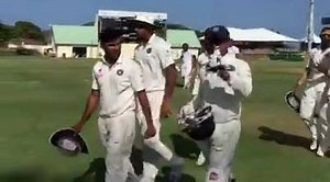 Parting shots. The second practice game at Warner Park between West Indies President's XI and Indians ends in a draw. WICB 180 & 223/6 and Indians made 360 in their first innings. Team India will now head to Antigua. #WIPresXIvIND #WIvIND | Indian Cricket Team