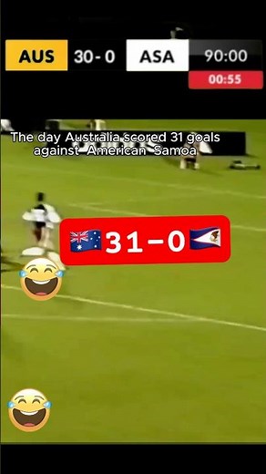 Australia 31–0 vs American Samoa (David Zdrilic Finishes It 😂)