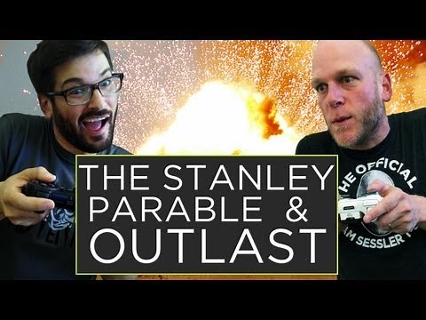 Adam and Anthony Play The Stanley Parable and Outlast! Rev3Games Live