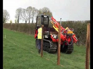 Vector Powerdrive Heavy duty tracked postdriver.